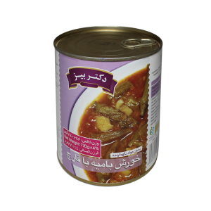 خورش بامیه با قارچ دکتر بیز