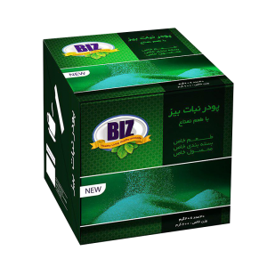 پودرنبات BIZ با طعم نعناع دکتر بیز