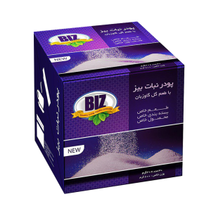 پودرنبات BIZ با طعم گل گاوزبان دکتر بیز