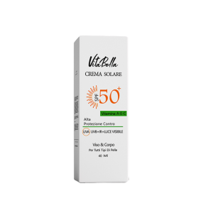 کرم ضد آفتاب spf۵۰ بی رنگ حجم ۴۰ میل ویتابلا دکتر بیز